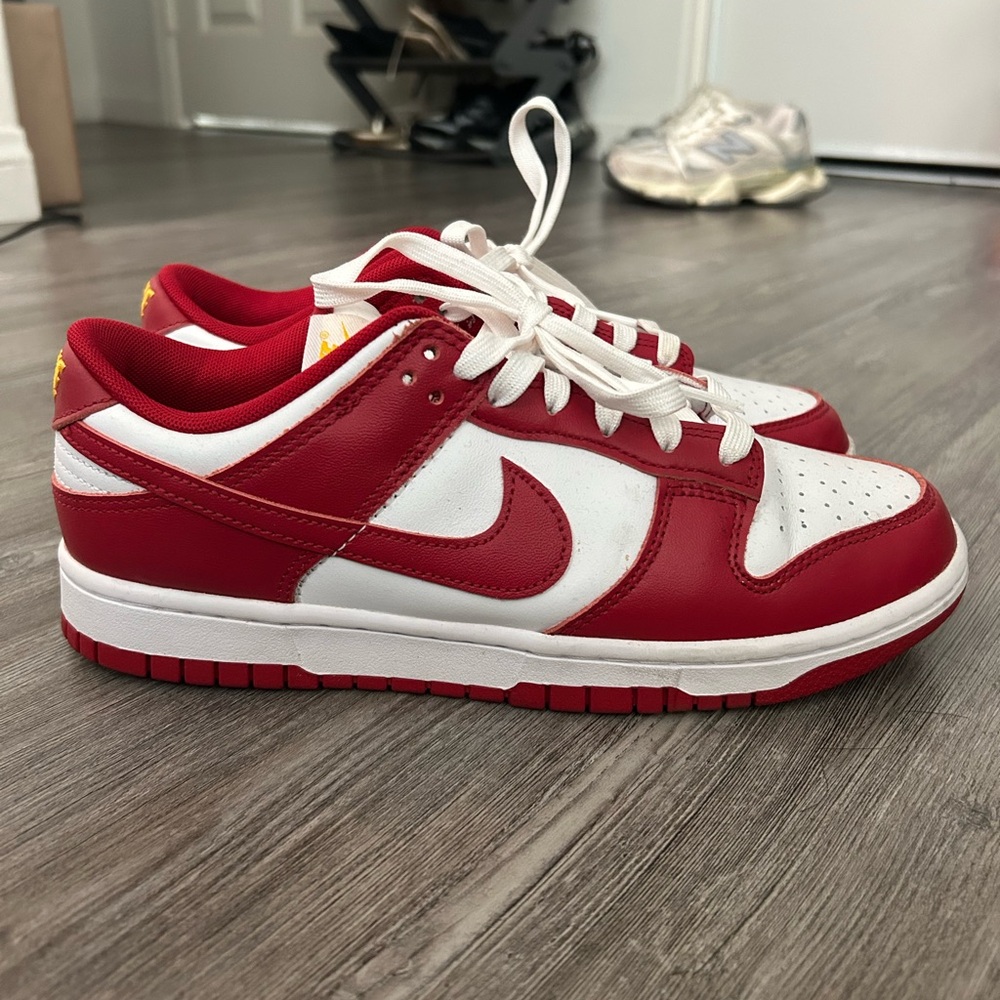 “University Red” Dunk Lows